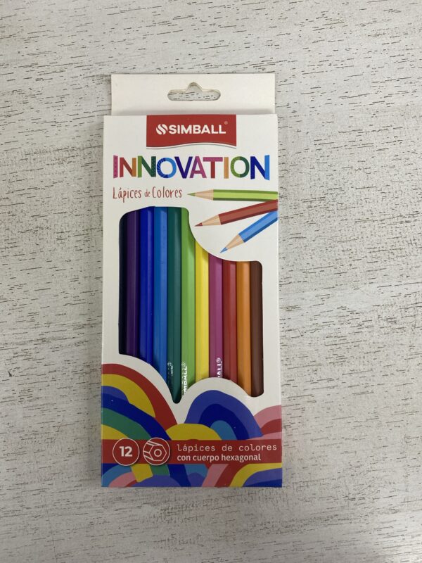 LAPICES DE COLORE SIMBALL INNOVATION X12