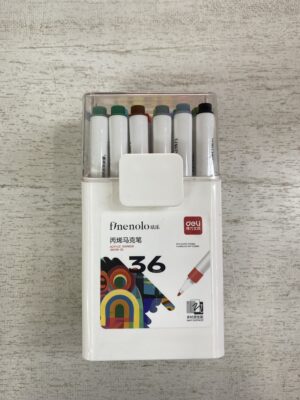 MARCADOR DELI FINENOLO ACRÍLICO X 36 PUNTA FINA