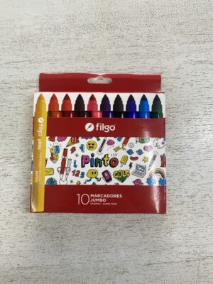 MARCADOR FILGO JUMBO X 10 (CMJ-E10-SUR)