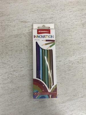 LAPICES DE COLORES SIMBALL INNOVATION METAL X 8