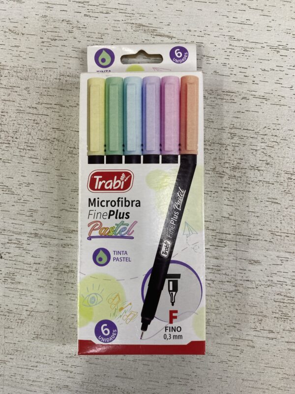 MICROFIBRA TRABI FINEPLUS PASTEL X 5