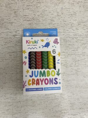 CRAYON KIRUKI JUMBO X 6 (800003)