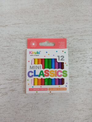 LAPICES DE COLORES KIRUKI X 12 CORTOS
