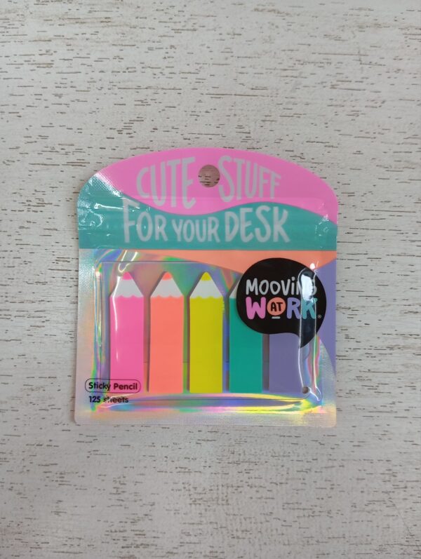 NOTAS ADHESIVAS MOOVING BANDERITAS DESK X 125 HOJAS (2102100203)