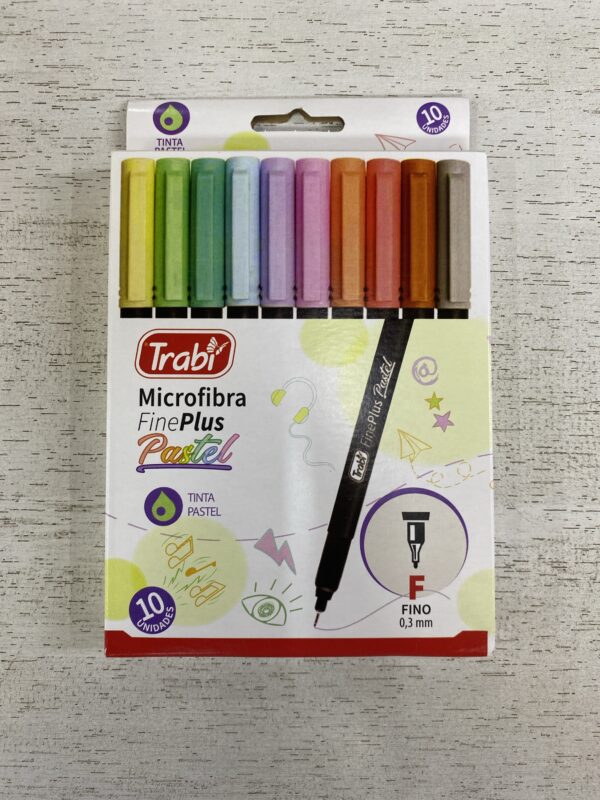 MICROFIBRA TRABI FINEPLUS PASTEL X 10