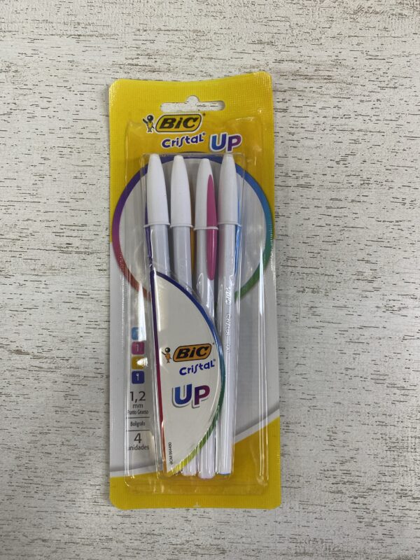 BOLIGRAFO BIC CRISTAL X 4