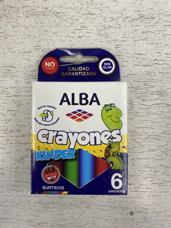 CRAYONES ALBA X 6