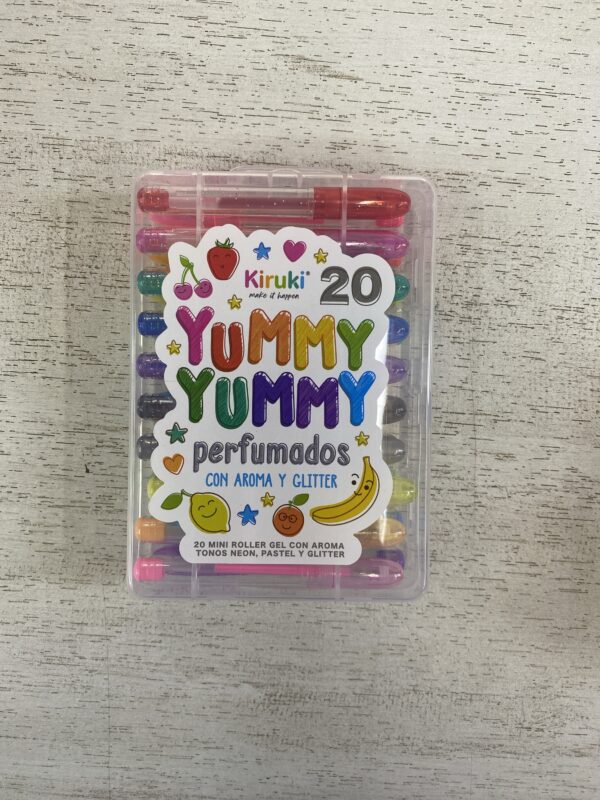 BOLIGRAFO KIRUKI MINI PERFUMADOS X 20